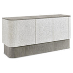Monolith Faux Stone Three-Door Buffet