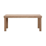 Cassie 108" Outdoor Rectangular Dining Table in Natural
