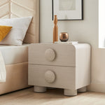Sonnet 2-Drawer Nightstand in Ash