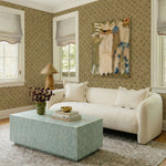 Lou 91" Velvet Sofa in Cream