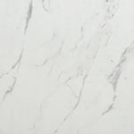 Romy 47" Coffee Table in White Marble
