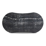 Hades 47" Faux Marble Concrete Coffee Table in Black Marble