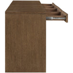 Avro Oak 2pc Desk in Brown