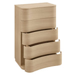 Mirae 5-Drawer Chest in Brushed Light Oak