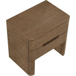 Caswell Oak Nightstand in Brown