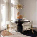 Corralis Boucle Dining Chair in Cream