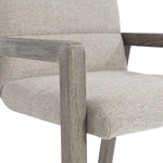 Monolith Channel-Tufted Dining Arm Chair