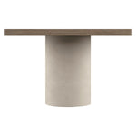 Casa Paros Pedestal Dining Table with Leaf