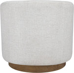 Modra Swivel Accent Chair in Cream