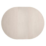 Sereno 60" Round Faux Stone Base Dining Table with Leaf