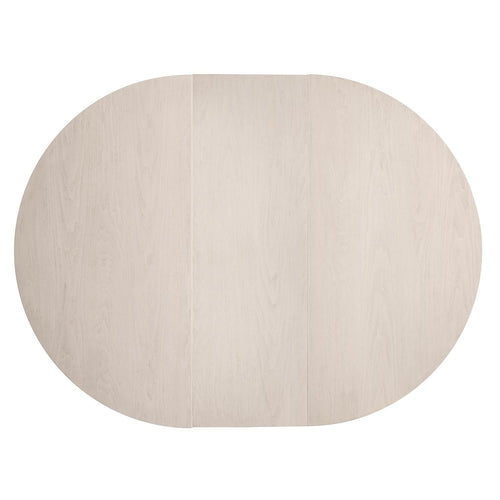 Sereno 60" Round Faux Stone Base Dining Table with Leaf
