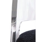 Angelina Acrylic Swivel Chair