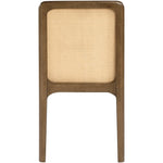 Ellis Vegan Leather Dining Chair in Cream