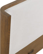 Tiberio Linen Bed - King in Brown