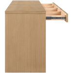 Avro Oak 2pc Desk in Natural