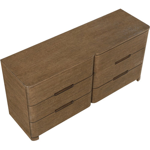 Caswell Oak Dresser in Brown