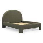 Orphea King Boucle Bed in Kale Green