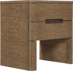 Caswell Oak Nightstand in Brown