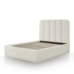Parker King Chenille Bed in Cream