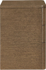 Caswell Oak Nightstand in Brown