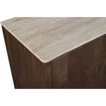 Pietra Travertine Sideboard in Brown