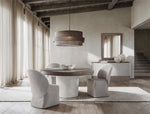Monolith Faux Stone Three-Door Buffet