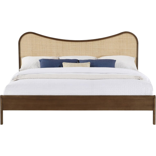 Windsor Cane King Bed in Brown