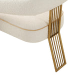 Corralis Boucle Dining Chair in Cream
