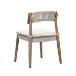 Gata Outdoor Dining Chair - Set of 2 in Cream