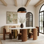 Slique Dining Chair in Cognac