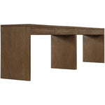Avro Oak 2pc Desk in Brown
