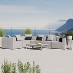 Saybrook Outdoor 6-Piece Sectional Sofa in Gray