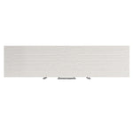 Stratum Polished Nickel & Wood Buffet