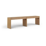 Avro Oak 2pc Desk in Natural