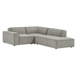 Restore 3-Piece Sectional Sofa in Pewter