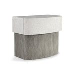 Monolith Faux Stone Nightstand