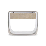Lomond Stainless Steel Nightstand