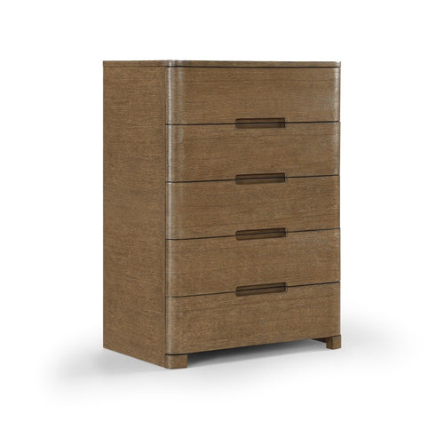 Caswell Oak Chest in Brown