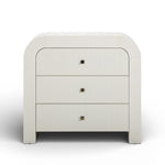 Hump 38" Arched 3-Drawer Chest in Black
