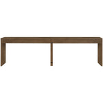 Avro Oak 2pc Desk in Brown