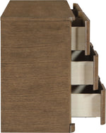 Caswell Oak Dresser in Brown
