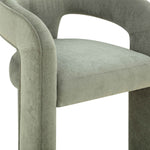 Malone Chenille Dining Chair in Green