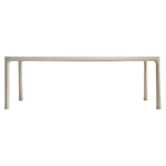 Siesta Key Carbonized Teak Outdoor Dining Table
