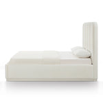 Parker King Chenille Bed in Cream