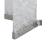 Andorra Glass & Crystal Acrylic Dining Table