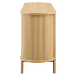 Cadence 6-Drawer Curved Dresser in Oak