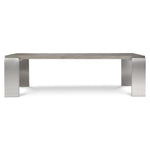 Foundations Acacia & Stainless Steel Dining Table
