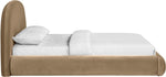 Celine Velvet Bed - King in Beige
