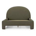 Orphea King Boucle Bed in Kale Green
