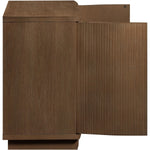 Aveline Oak 2pc Sideboard in Black